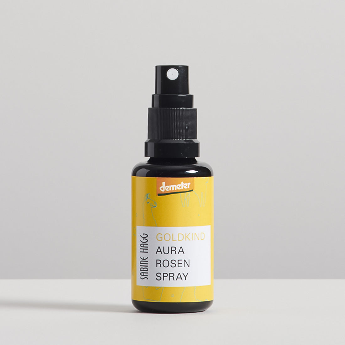 Goldkind: Aura-Rosenspray mit Flussgold-Essenz
