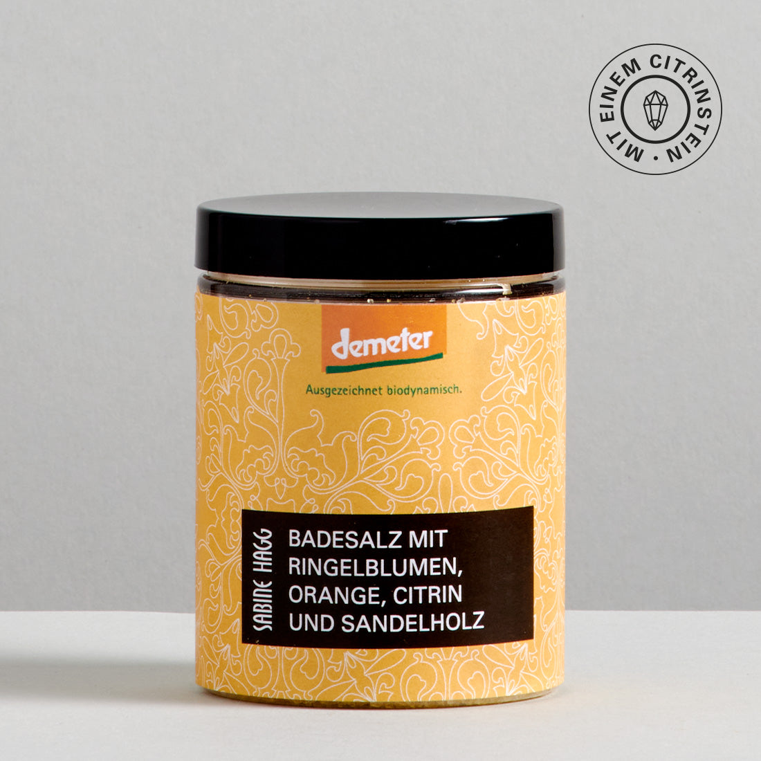 Badesalz mit Ringelblumen, Orange und Sandelholz