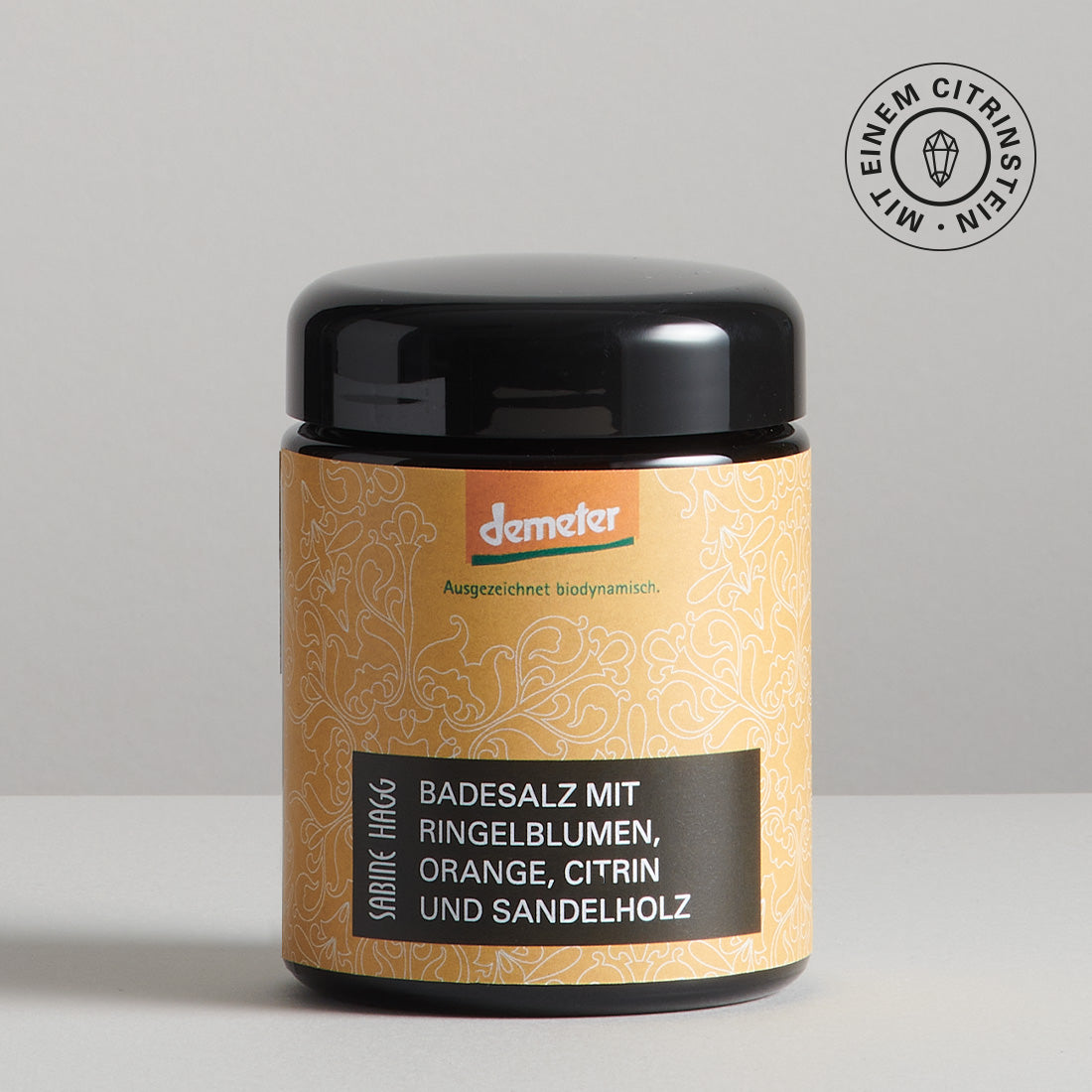 Badesalz mit Ringelblumen, Orange und Sandelholz