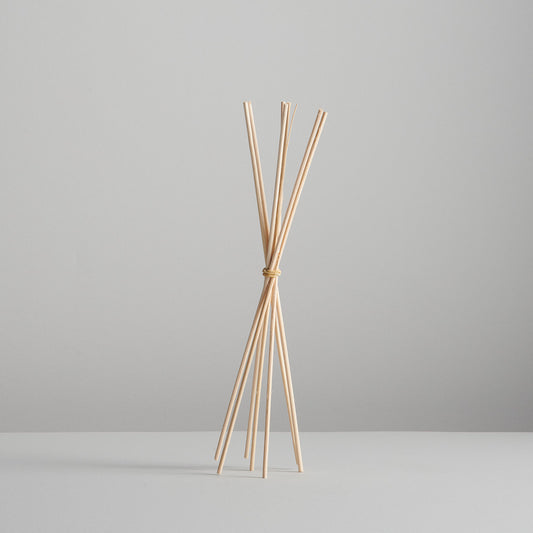 7 Rattan-Stäbchen