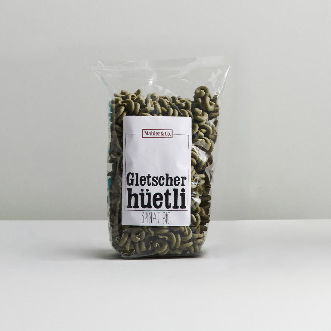 Pasta «Gletscherhüetli» Spinat