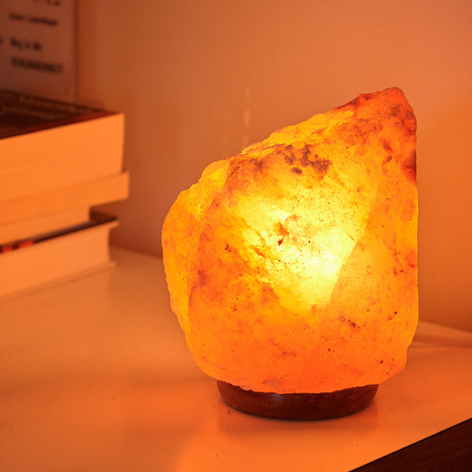 Salzkristall-Lampe