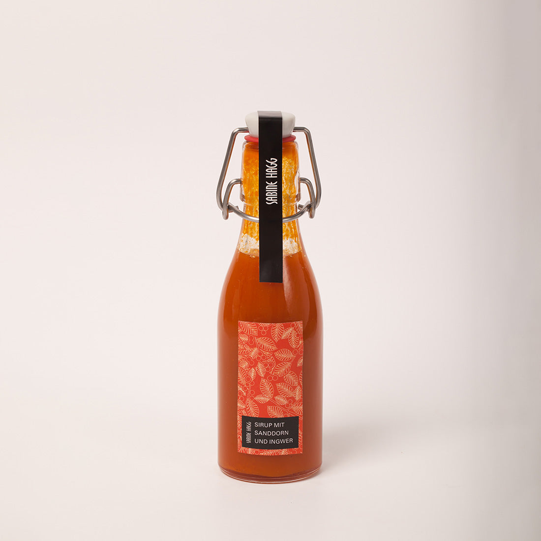 Sanddorn-Sirup mit Ingwer