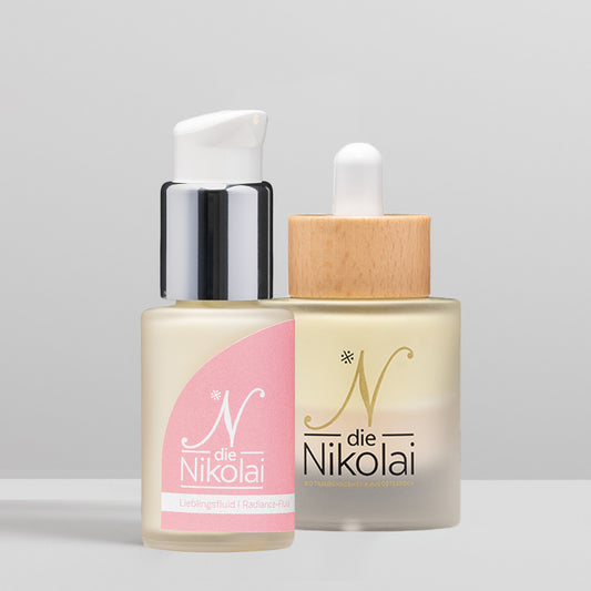 Traubenkernöl Fluid-Duo: Serum und Fluid für normale Haut