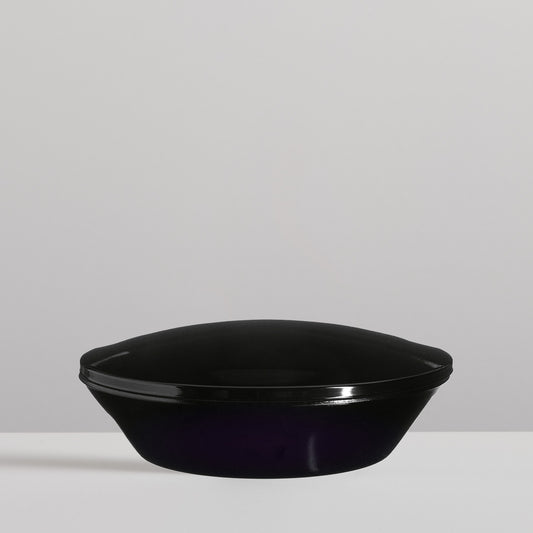 Violettglas Schale